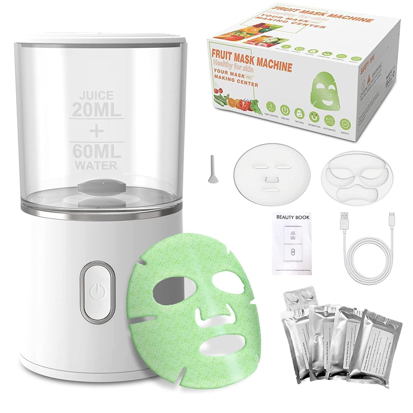 DIY Automatic Facial Fruit Vegetable Mask Maker