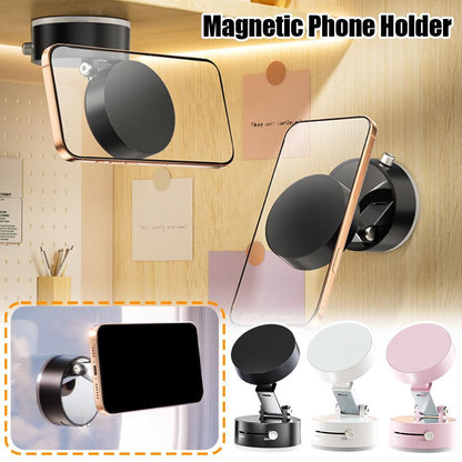 Foldable Magnetic Vacuum Car Phone Holder Foldable Suction