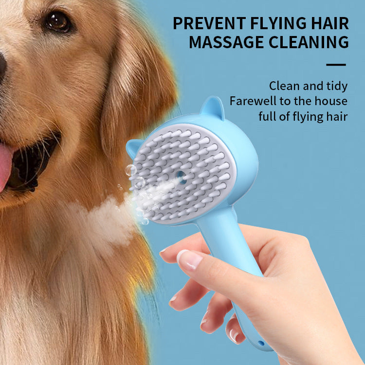 Hair Cleaning Brush with Mist Multifunctional Cat