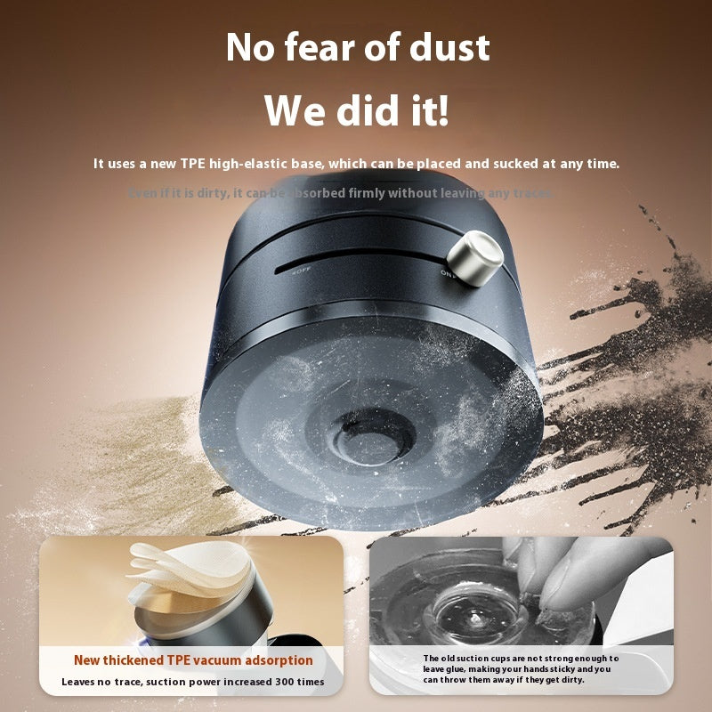 Foldable Magnetic Vacuum Car Phone Holder Foldable Suction