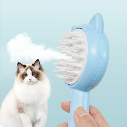 Hair Cleaning Brush with Mist Multifunctional Cat